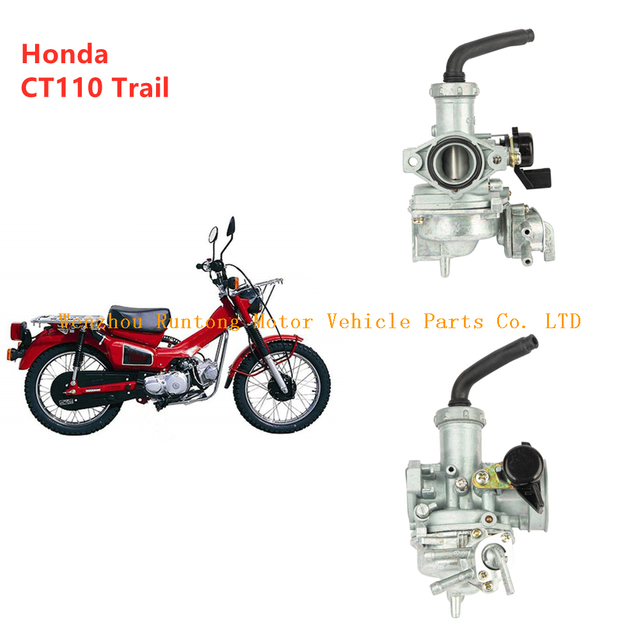 Honda 22MM CT110 Trail 1980-1986 คาร์บูเรเตอร์รถจักรยานยนต์