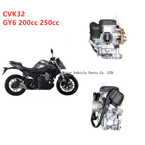 CVK32 250cc 4 จังหวะ คาร์บูเรเตอร์รถจักรยานยนต์