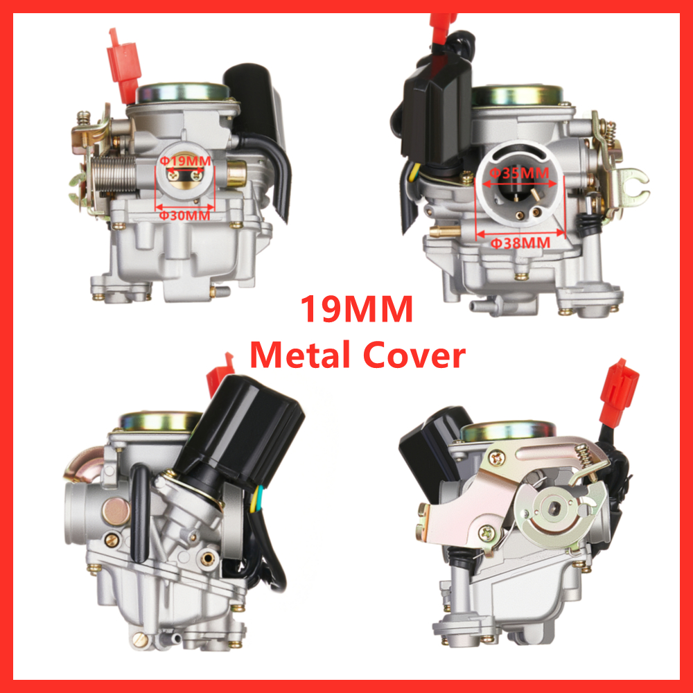 gy6 50cc 19mm 铁盖