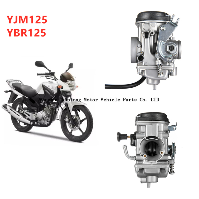 Yamaha China Model YBR125 YJM125 คาร์บูเรเตอร์สำหรับรถจักรยานยนต์