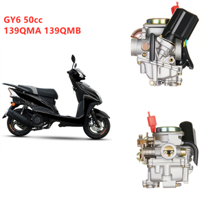 GY6 50 50cc 139QMB สกูตเตอร์ฝาครอบโลหะคาร์บูเรเตอร์